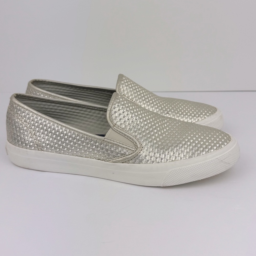 Sperry Seaside Emboss Platinum Top-Sider STS82727  Light gold color Women’s 9.5